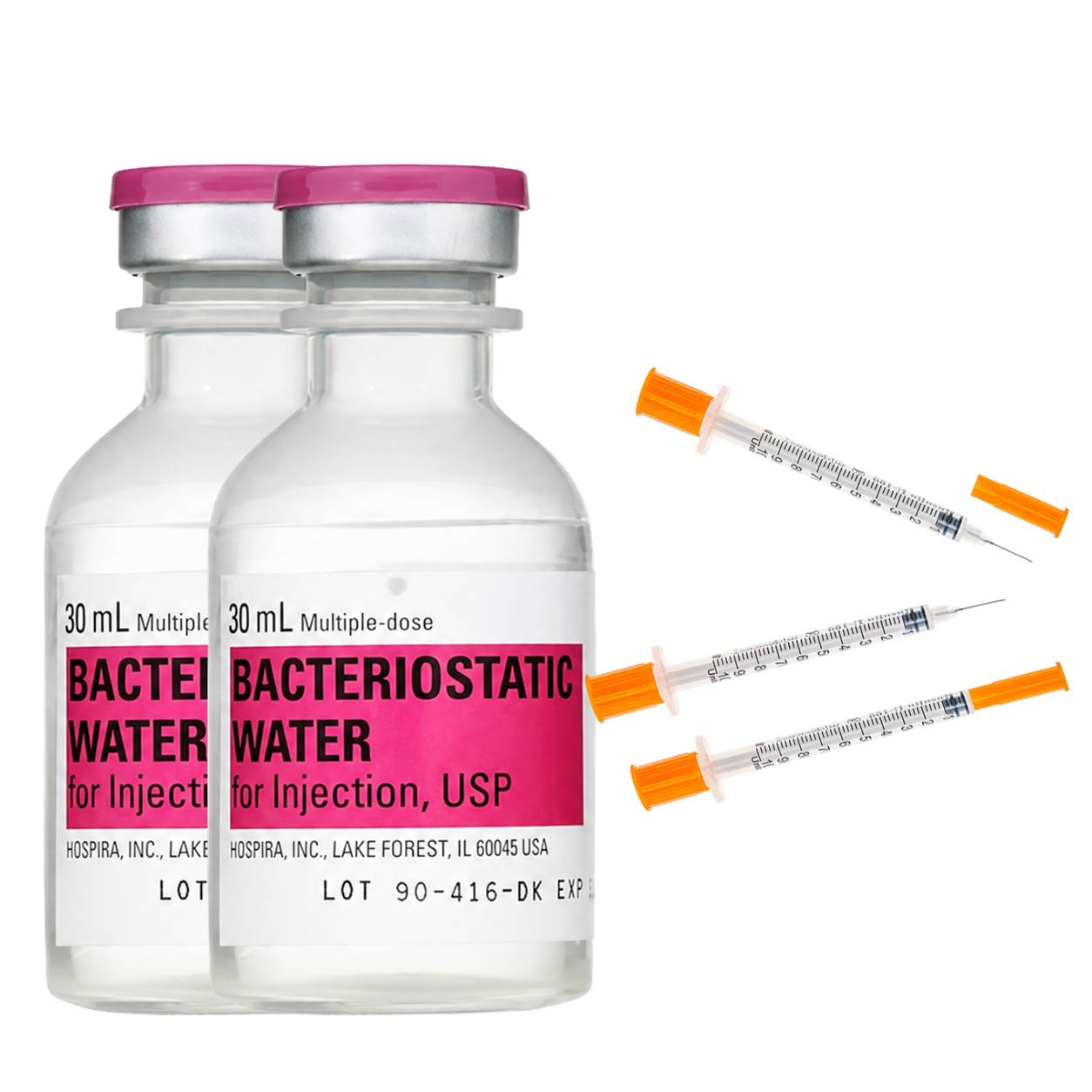 Aus BAC Supply Starter Kit — Hospira BAC Water + Syringes